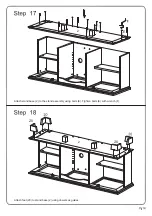 Предварительный просмотр 14 страницы Walker Edison W60C73-MT Assembly Instructions Manual