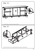 Предварительный просмотр 15 страницы Walker Edison W60C73-MT Assembly Instructions Manual