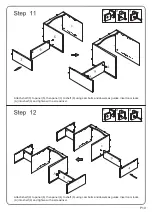 Предварительный просмотр 10 страницы Walker Edison W60C73 Assembly Instructions Manual