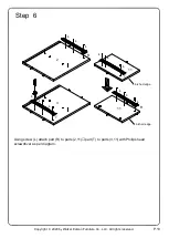 Preview for 10 page of Walker Edison W60CMP Assembly Instructions Manual