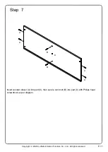 Preview for 11 page of Walker Edison W60CMP Assembly Instructions Manual