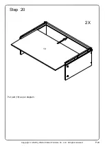 Preview for 24 page of Walker Edison W60CMP Assembly Instructions Manual