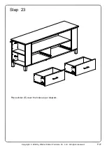 Preview for 27 page of Walker Edison W60CMP Assembly Instructions Manual