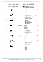 Preview for 9 page of Walker Edison W60FP2DHB Assembly Instructions Manual