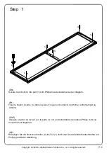 Preview for 11 page of Walker Edison W60FP2DHB Assembly Instructions Manual