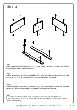 Preview for 13 page of Walker Edison W60FP2DHB Assembly Instructions Manual