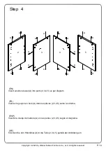 Preview for 14 page of Walker Edison W60FP2DHB Assembly Instructions Manual