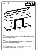 Preview for 27 page of Walker Edison W60FP2DHB Assembly Instructions Manual