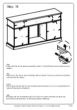 Preview for 28 page of Walker Edison W60FP2DHB Assembly Instructions Manual