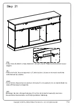 Preview for 31 page of Walker Edison W60FP2DHB Assembly Instructions Manual