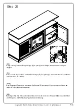 Preview for 36 page of Walker Edison W60FP2DHB Assembly Instructions Manual