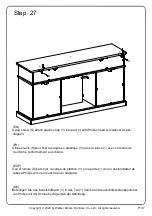 Preview for 37 page of Walker Edison W60FP2DHB Assembly Instructions Manual