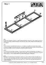 Preview for 10 page of Walker Edison W60FPABG Assembly Instructions Manual