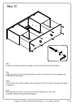 Preview for 19 page of Walker Edison W60FPABG Assembly Instructions Manual