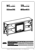 Preview for 1 page of Walker Edison W60FPMX Assembly Instructions Manual