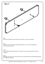 Preview for 13 page of Walker Edison W60FPMX Assembly Instructions Manual