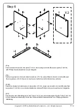 Preview for 14 page of Walker Edison W60FPMX Assembly Instructions Manual