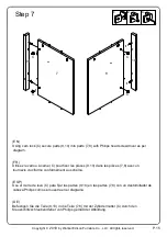 Preview for 15 page of Walker Edison W60FPMX Assembly Instructions Manual