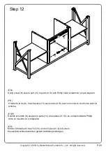 Preview for 20 page of Walker Edison W60FPMX Assembly Instructions Manual