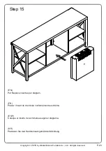 Preview for 23 page of Walker Edison W60FPMX Assembly Instructions Manual