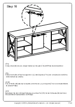 Preview for 24 page of Walker Edison W60FPMX Assembly Instructions Manual