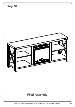 Preview for 26 page of Walker Edison W60FPMX Assembly Instructions Manual