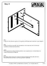 Предварительный просмотр 18 страницы Walker Edison W60FPRTH Assembly Instructions Manual