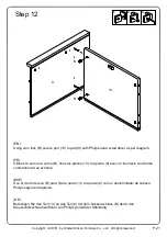 Предварительный просмотр 21 страницы Walker Edison W60FPRTH Assembly Instructions Manual