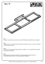 Предварительный просмотр 27 страницы Walker Edison W60FPRTH Assembly Instructions Manual