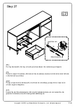 Предварительный просмотр 36 страницы Walker Edison W60FPRTH Assembly Instructions Manual