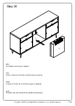 Предварительный просмотр 39 страницы Walker Edison W60FPRTH Assembly Instructions Manual