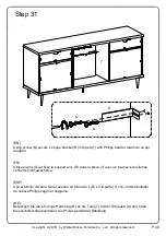 Предварительный просмотр 40 страницы Walker Edison W60FPRTH Assembly Instructions Manual