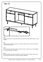 Предварительный просмотр 41 страницы Walker Edison W60FPRTH Assembly Instructions Manual