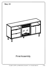 Предварительный просмотр 42 страницы Walker Edison W60FPRTH Assembly Instructions Manual