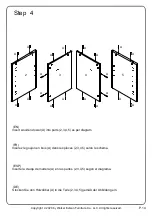 Предварительный просмотр 14 страницы Walker Edison W60FPXDHB Assembly Instructions Manual