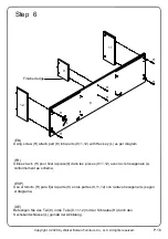 Предварительный просмотр 16 страницы Walker Edison W60FPXDHB Assembly Instructions Manual