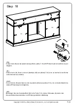 Предварительный просмотр 28 страницы Walker Edison W60FPXDHB Assembly Instructions Manual