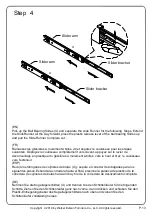 Предварительный просмотр 13 страницы Walker Edison W60JLYN Assembly Instructions Manual