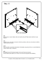 Предварительный просмотр 15 страницы Walker Edison W60JLYN Assembly Instructions Manual