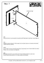 Предварительный просмотр 16 страницы Walker Edison W60JLYN Assembly Instructions Manual