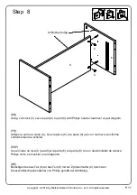 Предварительный просмотр 17 страницы Walker Edison W60JLYN Assembly Instructions Manual