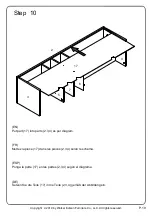 Предварительный просмотр 19 страницы Walker Edison W60JLYN Assembly Instructions Manual