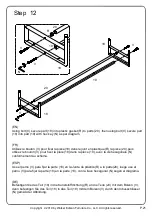 Предварительный просмотр 21 страницы Walker Edison W60JLYN Assembly Instructions Manual