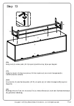 Предварительный просмотр 22 страницы Walker Edison W60JLYN Assembly Instructions Manual