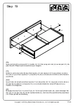 Предварительный просмотр 28 страницы Walker Edison W60JLYN Assembly Instructions Manual