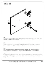 Предварительный просмотр 32 страницы Walker Edison W60JLYN Assembly Instructions Manual