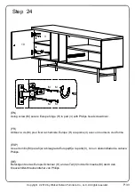 Предварительный просмотр 33 страницы Walker Edison W60JLYN Assembly Instructions Manual