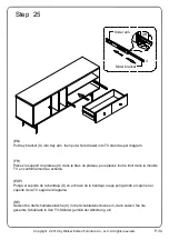 Предварительный просмотр 34 страницы Walker Edison W60JLYN Assembly Instructions Manual