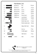 Preview for 4 page of Walker Edison W60KEN4D Assembly Instructions Manual