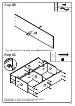 Preview for 7 page of Walker Edison W60KEN4D Assembly Instructions Manual